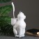 Brash stand "Cat" with Berschik, 20x18x37cm
