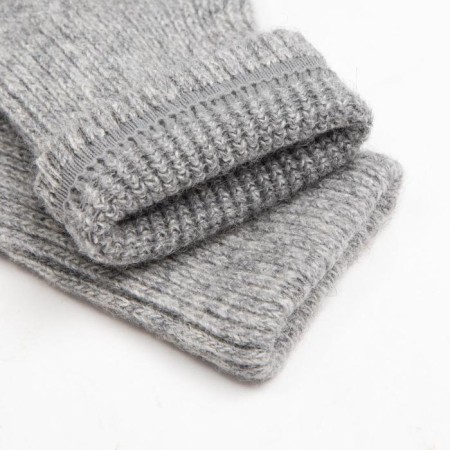 Nosk children from Mongolian wool, gray color, size 16-18 cm (4)-2