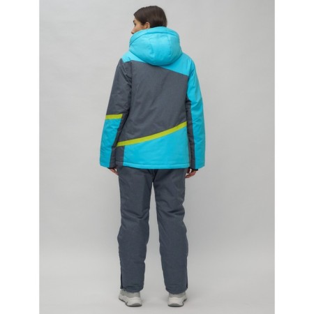 Ski suit female, size 56, blue color-25