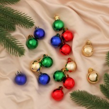 Set of balls plastic D-3 cm, 16 pcs 