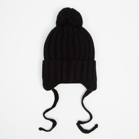 Hat for a boy, color black, size 53-56 cm-2
