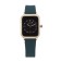 Women's watches female, dark green strap
