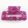 Hair crab, hairpins "stylish", bright pink, 7 x 3 x 3.5 cm