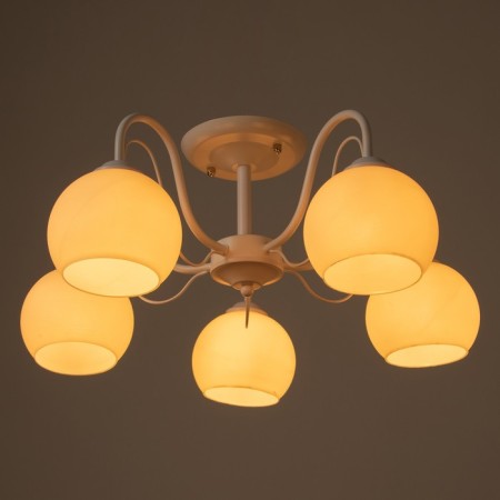 Lyana chandelier 5he27 40w is white 55x55x36 cm Bayerlux-2