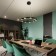 Lumber of the suspended Odeon Light. Turman, 75W, LED, 1590x800x800 mm, black color