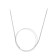 The knitting needles are circular, metal, 80 cm/2.0 mm