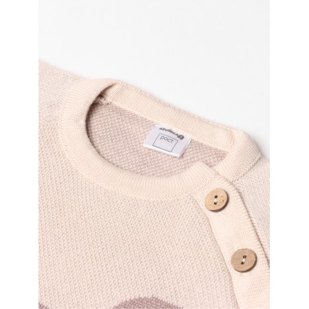 Knitstone Knit Kroshka I am "muzzle", height 68-74 cm, beige-4