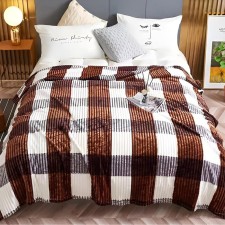 Bastion Bastion 180x200cm, Kashtan color, Velsoft 280g/m, polyester 100%