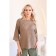Female jumper, size 46, brown color