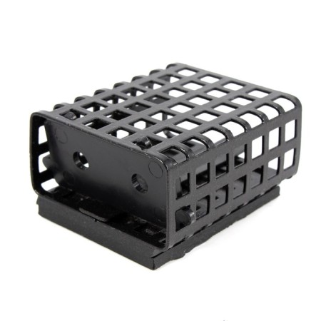 Feeding feeder Yaman rectangular 120 g, metal, removable plastic bottom, packaging 10 pcs. 10694-3