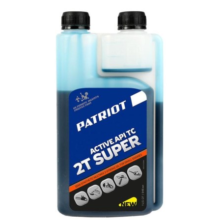 Oil is half -ascent. PATRIOT SUPER Active 2T, dispenser, 0.946l, -20/+45 ° C