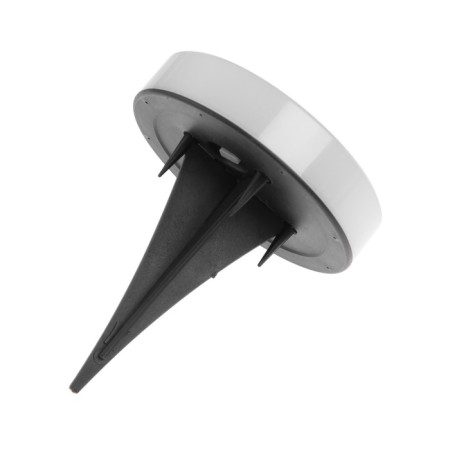 Lamp on the solar battery "Eurohant", "Technic circle" 10.5x12.5 cm, IP44, 8 LED, white-4