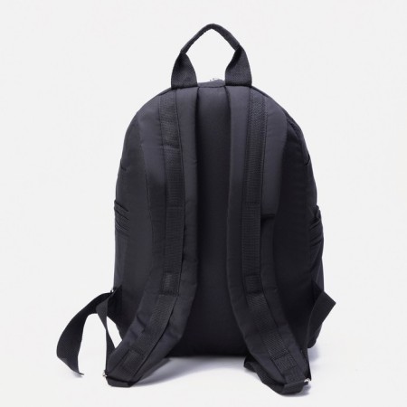Male backpack on a zipper, 5 outer pockets, ZFTS, Black Color-2