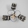 Rhine chandelier 3he27 40w Black 58x58x27 cm Bayerlux