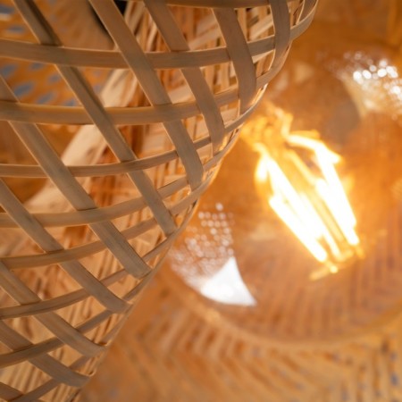 Suspension lamp Freya Wavy, E27, 1x60 W, 300x430x600 mm-8