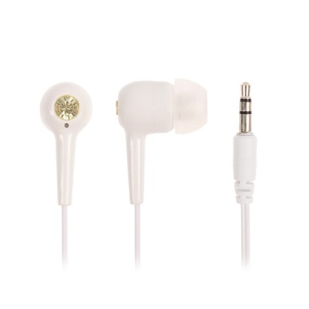 Luazon headphones "Briliant" W-02, vacuum, white