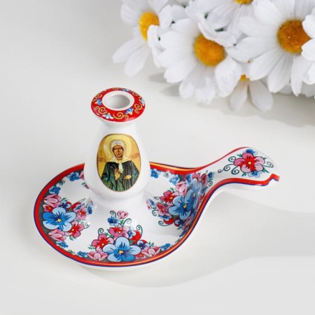 Silence on the saucer "Matron", ceramics-2