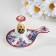 Silence on the saucer "Matron", ceramics