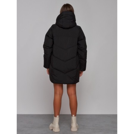 Women's jacket, size 50, black color-3