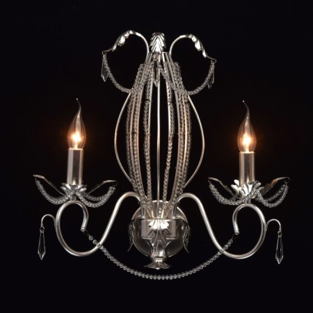 Bra Valencia, 2x40W E14, silver 47x43x26 cm-2