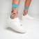 Women's socks minku "watermelon", size 36-39 (23-25 ​​cm)