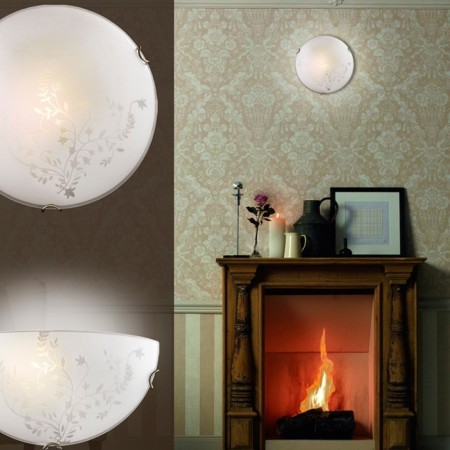 Bra Sonex. Kusta, 100W, E27, 300x160 mm, white color-4