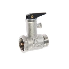 Zein safety valve, for a water heater, 1/2 