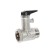 Zein safety valve, for a water heater, 1/2 ", with a trigger, brass, nickel.