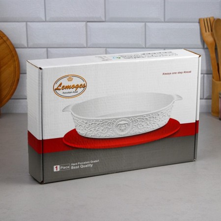 Veronica baking form, 3 l, porcelain, Iran-4