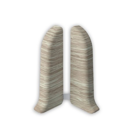 Plugs (left/right) lexide 55mm oak latte (1)