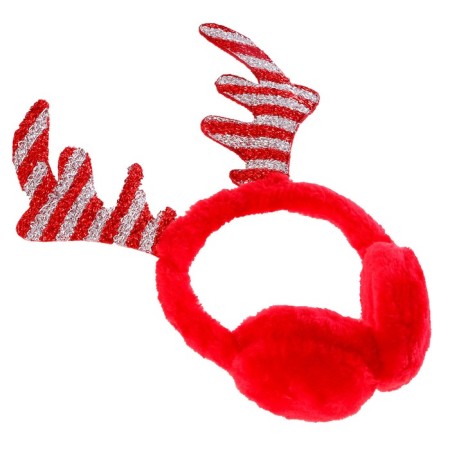 Carnival rim "horns", red color-1