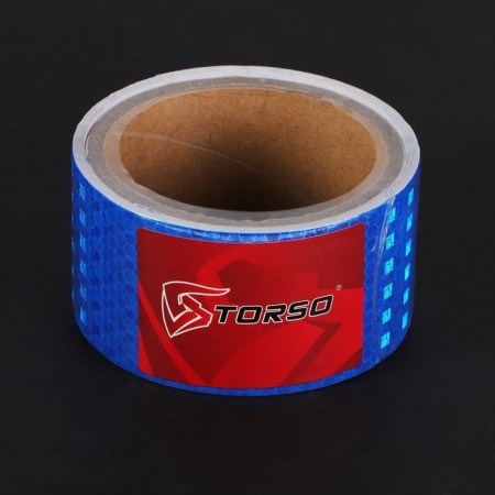 Reflective tape, self -adhesive, blue, 5 cm x 3 m-2