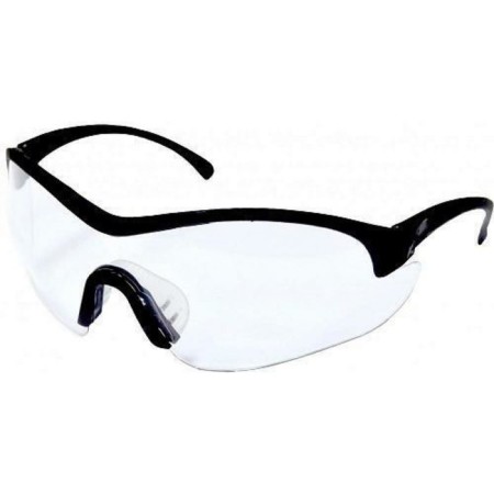 Glasses Protective Encor 56610, with polycarbonate lenses, transparent, black arches