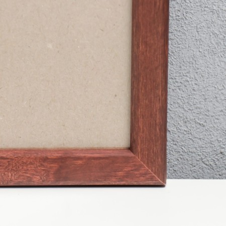 Photo frame pine С14 01/6 wenge 60x80 cm (plastic screen)-1