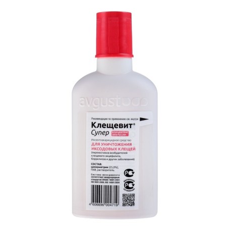 A remedy for ticks in personal, summer cottages and garden plots "August", "Cleshschevi Super", 100 ml-1