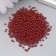 Glass beads 11/0 "metallic. Red tree" 10 g