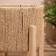 A set of wicker pots, 3 pcs, 29x29x22 cm, col. Dark beige