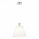 Suspension EVOLUCE. Sle111303-01. Monza. 1x60 watts, E27, 28x28 cm, chromium color