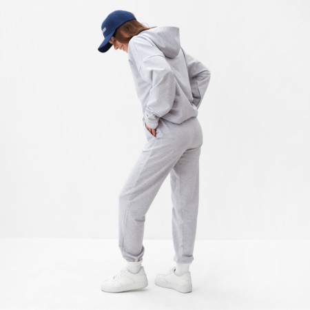 Women's tracksuit (sweatshirt and trousers) mist, size 44-46, color gray color-4