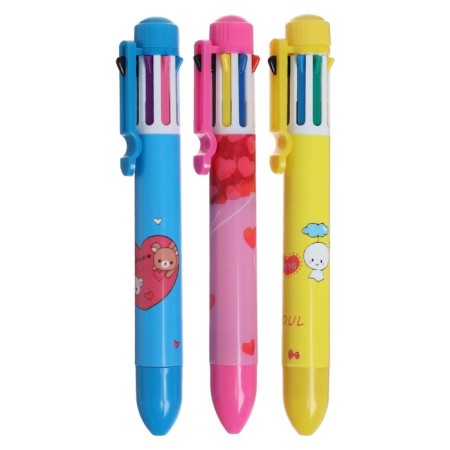 Balloon handle Calligrata, automatic, 8 color, mix-11