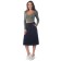 Women's skirt, size 48, black color