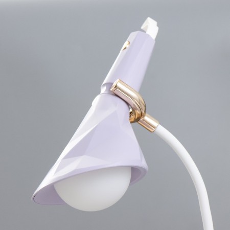 Delser table lamp LED 3W USB AKB Violet 14x13x39 cm Risalux-7