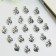 Decor for creativity Metal "Palm leaf" silver