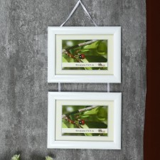 Photo frame 742-1105-1 (15x21 cm) double on braid
