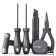 Deli manual tool "Home Series Black", CRV, 6 items