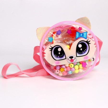 Set with strands, tattoos, rhinestones, purse-3