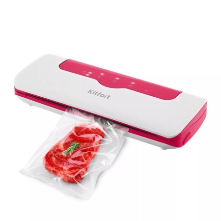 Vacuumor KitFort KT-1536-1, 120 W, l/min, white-red