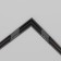 Corner Connector 90 ° Exign built under GCL 9.5 mm, black