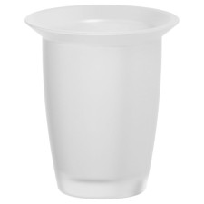 Toilet ruffs, matte glass, Artwelle