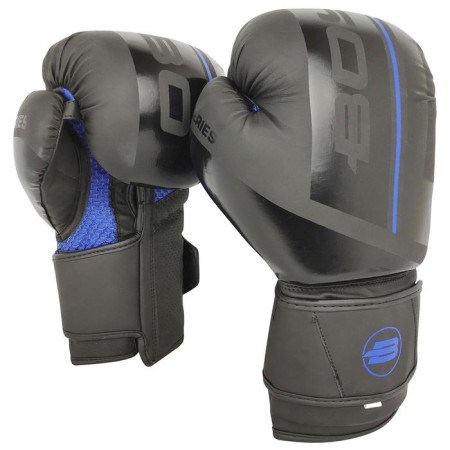 Boxing BOYBO B-Series BBG400, 8 ounces, black/blue color